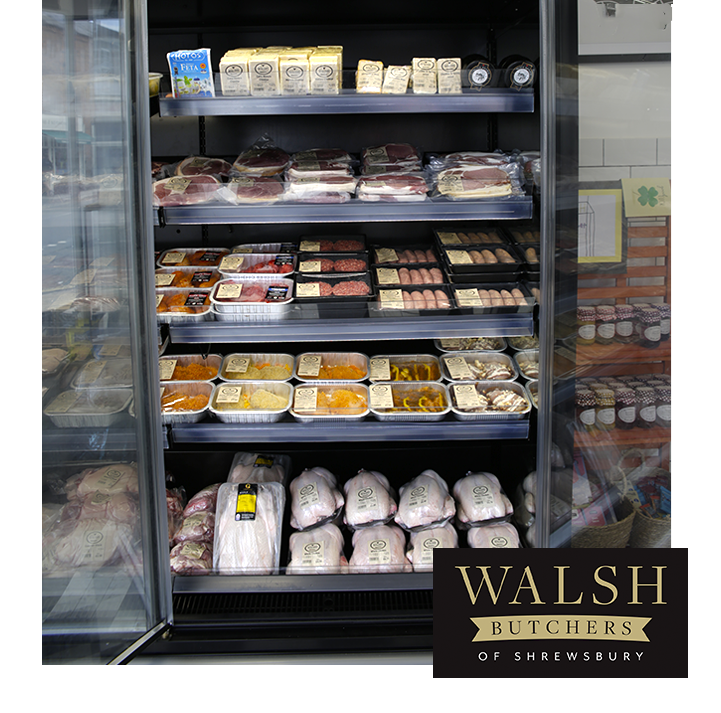 Walsh Family Butchers in Longden Coleham, Shrewsbury