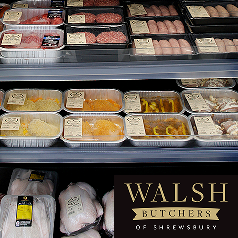 Ready Meals at Walsh Family Butchers in Longden Coleham, Shrewsbury