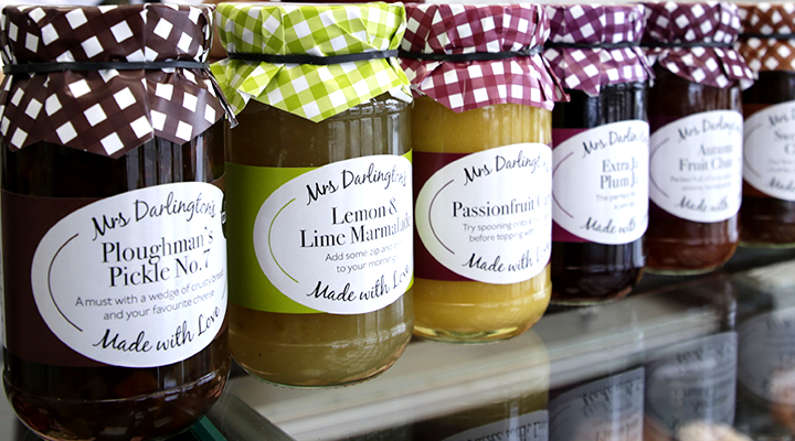 Jams, Chutneys and Pickles at Walsh Family Butchers in Coleham, Shrewsbury